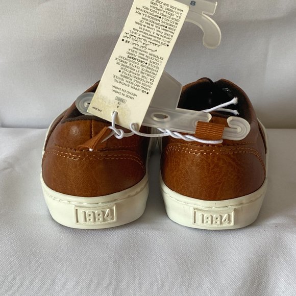 Old Navy Baby Leather Boot Size 8 (LIKE NEW) - Picture 2 of 6